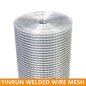 Galvanized Welded Wire Mesh 1/4-2 Inch Opening Max 6FT Width Wholesale Price