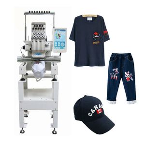 Diseng Mini Automatic Computerized T-Shirt Embroidery Machine 9/12/15 Needles Single Head Small Home Domestic Sewing Machine