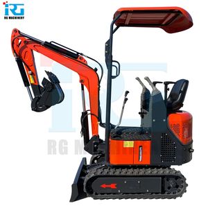 1-10 Ton Mini Excavators Small Size Hydraulic Crawler Excavator with Attachments