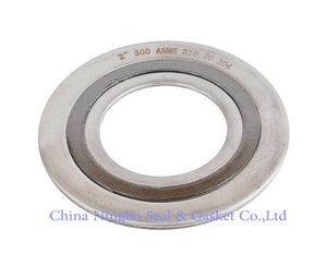 Spiral Wound Gasket ASME B16.20 Stainless Steel SS304 SS316 and Graphite