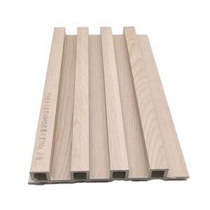Best New Wood Grain/Marble Fluted Wall Panel High Quality Factory Customizable WPC Wall Panel