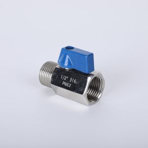 High-Quality Stainless Steel Mini Ball Valve for Fluid Control