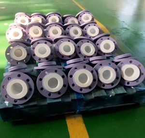 Custom PTFE-Lined Tee Elbow Acid-Alkali Resistant for Metallurgy/Electroplating Chemical Pipeline Matching