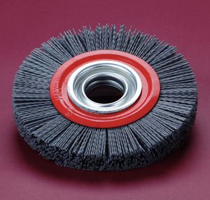 High-Quality 5" Abrasive Nylon Wire Circular Wheel Brush for Polishing