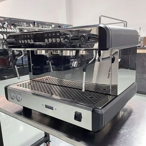 Cappuccino Professional Italy Commercial Double Head Group Barista Espresso Coffee Machine