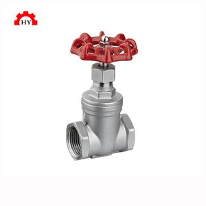 2021 Factory Direct High-Quality CF8 CF8m Stainless Steel DN65 Screw Gate Valve
