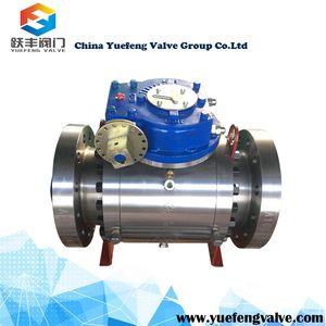 F304 Trunnion Mounted Ball Valve