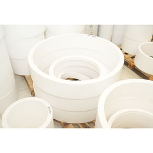 White Polytetrafluoroethylene Tube