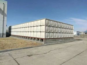 Multi-Purpose Assembled FRP SMC Water Storage Tank