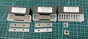 50X12X1.5mm Heavy Duty Carbide Scraper Blades Double Edge Replacement Insert Knives