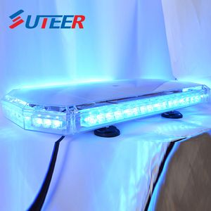 Red Blue Amber Car LED Warning Mini Light Bar MLB2100