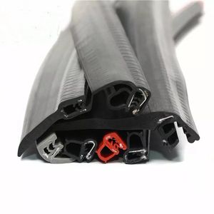 Durable Steel Core Rubber Trim Seal Strips for Industrial Use