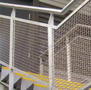 Stainless Steel Crimped Mesh and Gravel Crusher Hook-Shaped Vibrating Screen for Mining