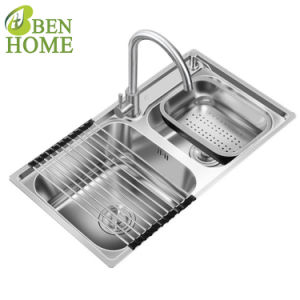 Prices Farmhouse Portable Double Bowl Stainless Steel Foster Kitchen Sink