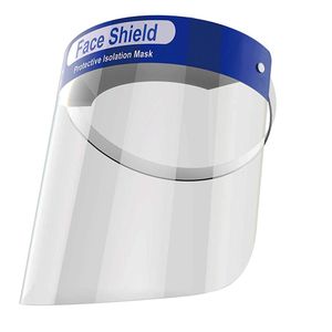 Medmount Medical Disposable Anti-Fog Safety Plastic Double-Sided Film Full Face Protection Shield with Sponge