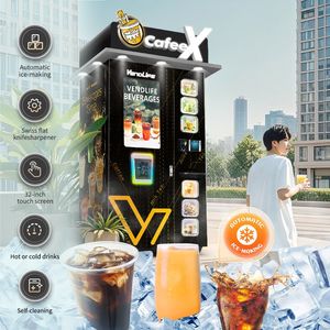 Intelligent Instant Coffee Vending Machine Hot Chocolate Milk Tea Drinks Making Vending Machine for Commercial Use