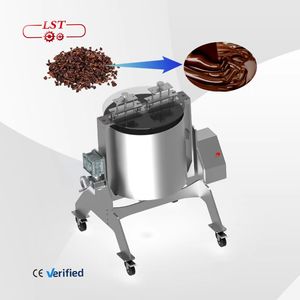 Lst 25L Chocolate Vertical Ball Mill Machine Chocolate and Sugar Grinding Machine