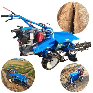 Double Chain Trencher Machine Dich Digging Trench Machine Price