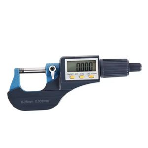 Professional Digital External Micrometer 0-25 mm Measuring Range 0.001 mm Accuracy Micron Thickness Measuring Tool