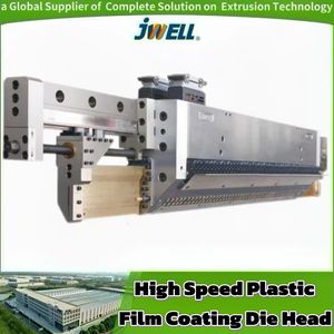 High-Speed Plastic Film Coating Slot T Die Head Plastic Extruder Mould PP/PE/Pet/EVA Film Coating Mold Casting Film Extruder Die Head Plastic Extrusion Mold/Die