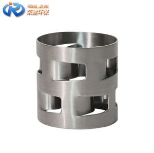 Column Tower Random Packing Stainless Steel 304 Metal Pall Ring