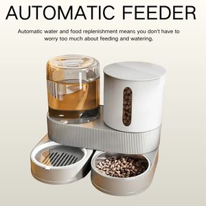 Wholesale Automatic Pet Feeder with Water Dispenser - 2 in 1 Smart Cat Dog Feeder, Timed Food Dispenser Pet Supply