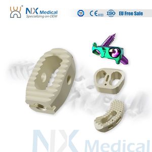 Nx Medical Titanium Ortho Orthopedic Orthopaedic Spine Cervical Lumbar Peek Cage Trauma Implant From China
