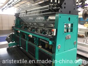 Rd7 Double Needle Bar Mesh Fabrics Raschel Warp Knitting Machine