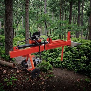 Compact Horizontal Splitter Saw with Ergonomic Design for Ease