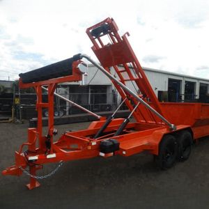 2024 Trailers Roll off Dump 14K Gvwr Roll-off Gooseneck Dump Trailer