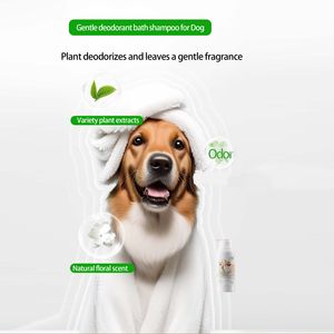 Gentle Natural Pet Shampoo for Deep Cleaning and Hydration
