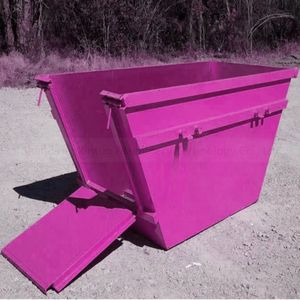 Recycling Trailer Skip Bins Crane Trash Skip Garbage Bin