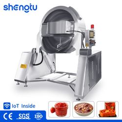 Efficient Heavy-Duty Custom Size Automatic Electric Tilting Jacketed Cooker with CE Certified