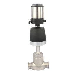 Round Il-Top 2231 Positioner Install with Pneumatic Globe Valve