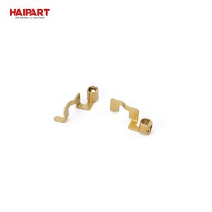 Brass Electrical Wiring Clip with Nut Wiring Fastener MCB Stamping Parts