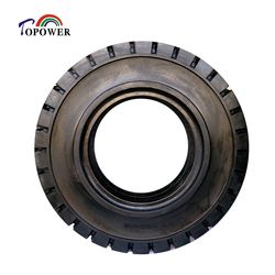 Factory Directly Supply Solid Rubber Tires 12.00-24 Tire 1200-24 Tyre 1200 24 for Forklift Truck Telehandlers Trailer Reach Stacker
