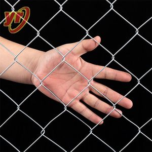 Most Economical Electro Galvanized Chain Link Fence Corrosion Resistance