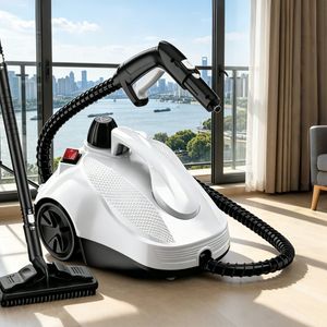2000W Multi-Purpose Professional High-Temperature and High-Pressure Steam Cleaner for Home Use