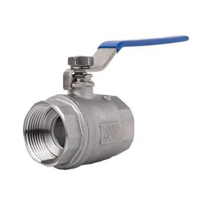 Corrosion Resistant Stainless-Steel 2PC Floating Type Ball Valve for Pharmaceutical Plants