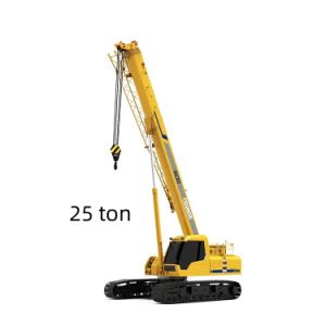 Lifting Machinery Spider Crane Xgc25t 25 Ton 25ton Mini Mobile Hydraulic Telescope Boom Crawler Crane Best Price for Sale