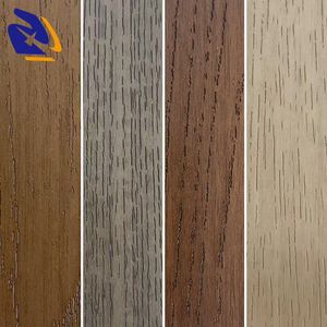 Modern Wood Grain Deep Embossed PP Decorative Film for Wall Panel Non-Adhesive