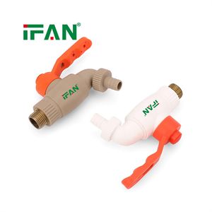 Ifan Plumbing Valve 1/2" 3/4" Hot Water PPR Bibcock PPR Water Taps
