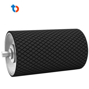 Customized Conveyor Belt Drum Rubber Lagging Sheet for Drive Pulley