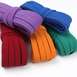 Premium Flat Elastic Cord for Garment and Crafting Needs