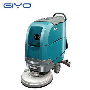 Walk Behind Electric Cleaner Station Auto Floor Scrubber Machine