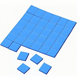 Thermal Interface Gap Filler Fiberglass Thermally Conductive Silicone Sheets for GPU Electronics