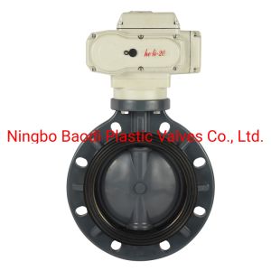 Electric/Pneumatic Butterfly Valve (D971X-10S/F) , Electric/Pneumatic Actuated