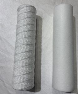 Industrial PP Water Filter Cartridge Yarn 10'' and 20" for Water Treatment