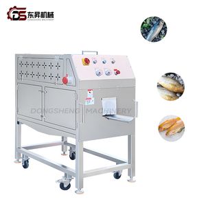 Commercial Drum-Type Fish Scales Removal Machine, Fully Automatic Fish Scale Scraper