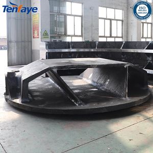 Custom Large Cast Steel Butterfly Valve Disc Valve Body for Hydroelectric Power Plant Water Gate and Industrial Flow Control Equipment